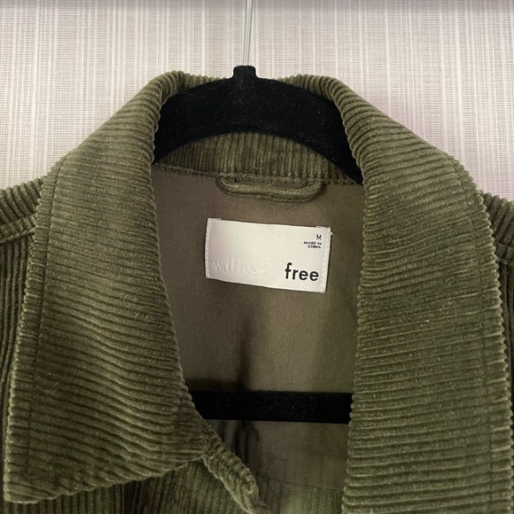Wilfred Free Corduroy Shirt Jacket - Picture 2 of 3